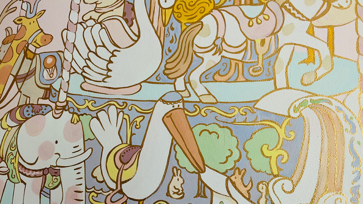 Carousel Baby Girl Bedroom